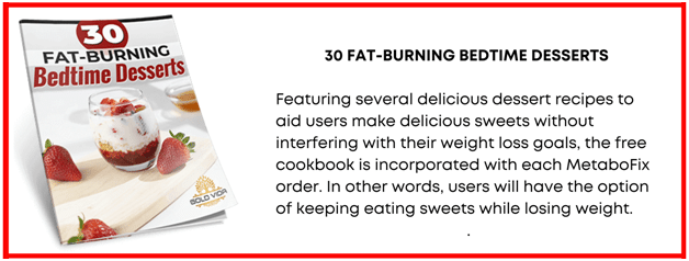 MetaboFix Reviews - 30 Fat-Burning Bedtime Desserts