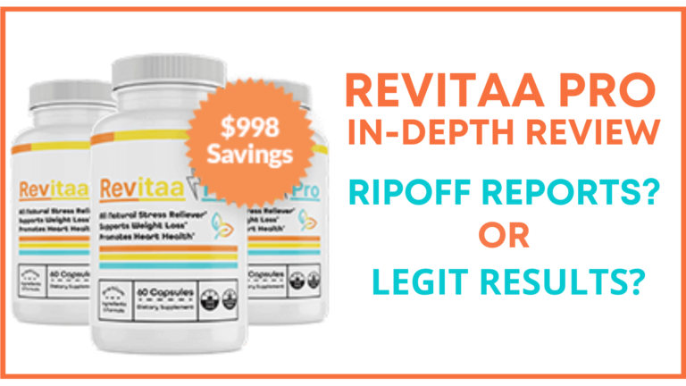 Revitaa Pro Reviews - Revitaa Pro Dietary Supplement