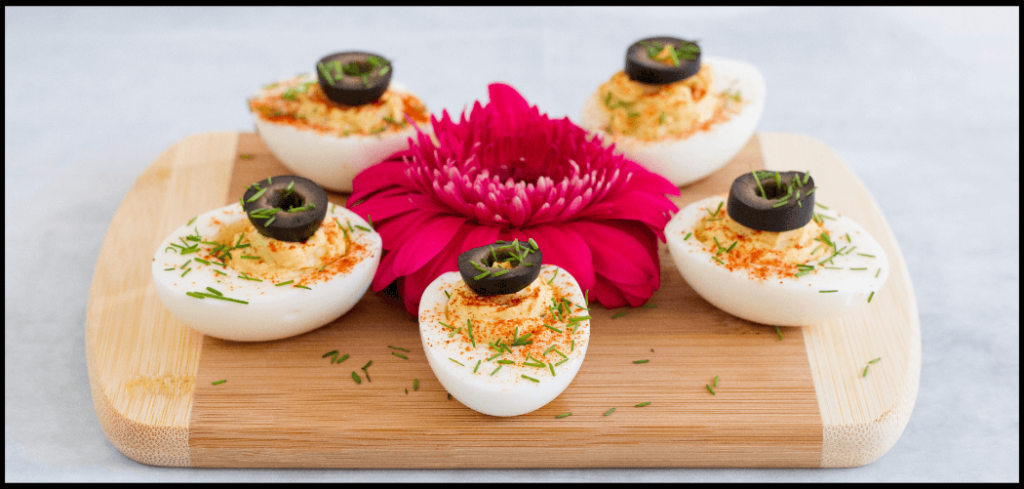 Egg Recipes - Indian Deviled eggs