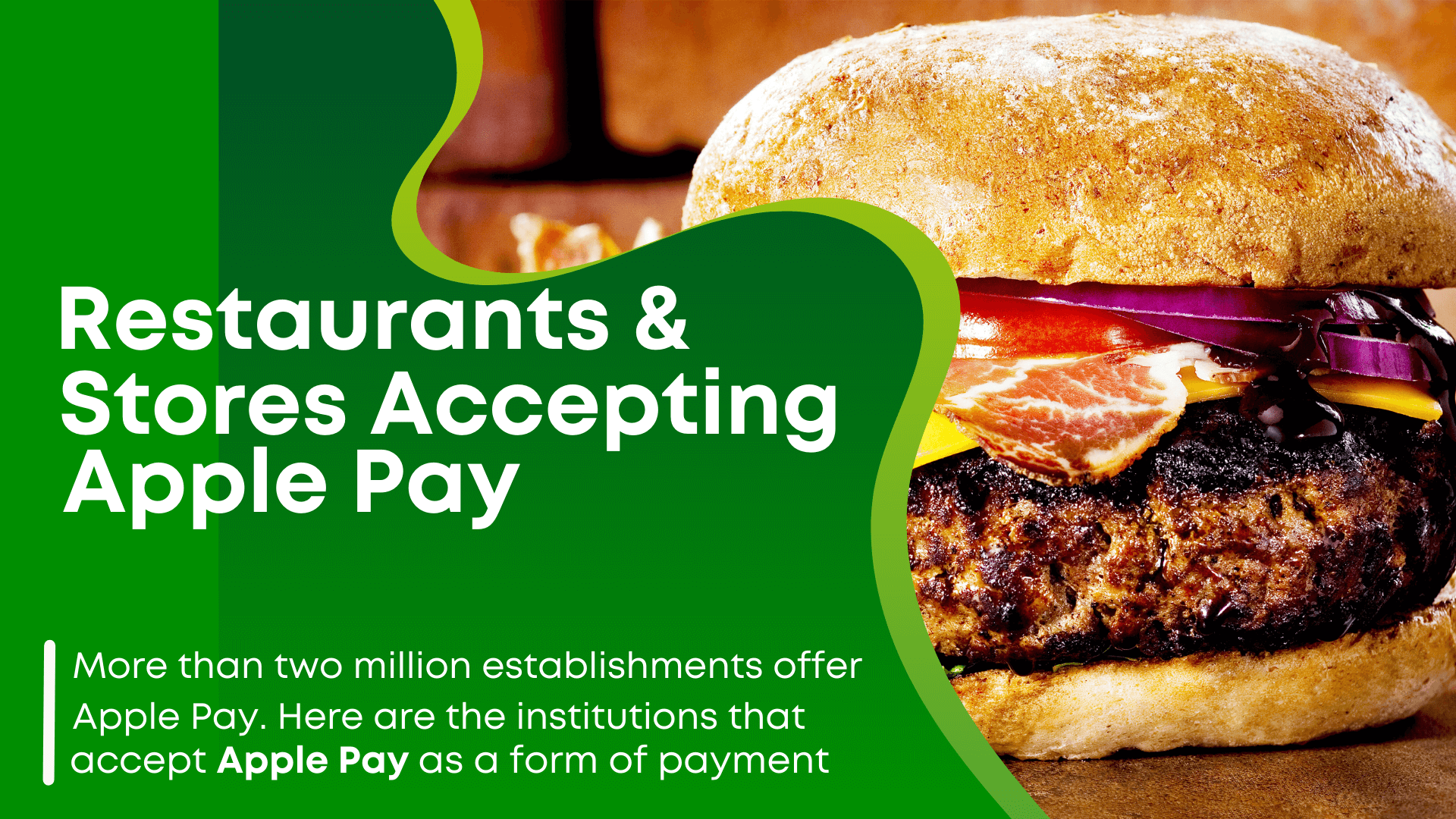 Fast Food Restaurants & Stores in the USA accepting Apple Pay