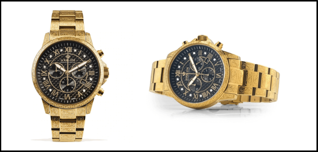 LOUIS XVI Men's Watch Chronograph Analog Quartz 1018