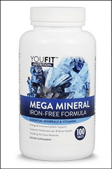 Mega Minerals Supplement by Youfit Nutrition