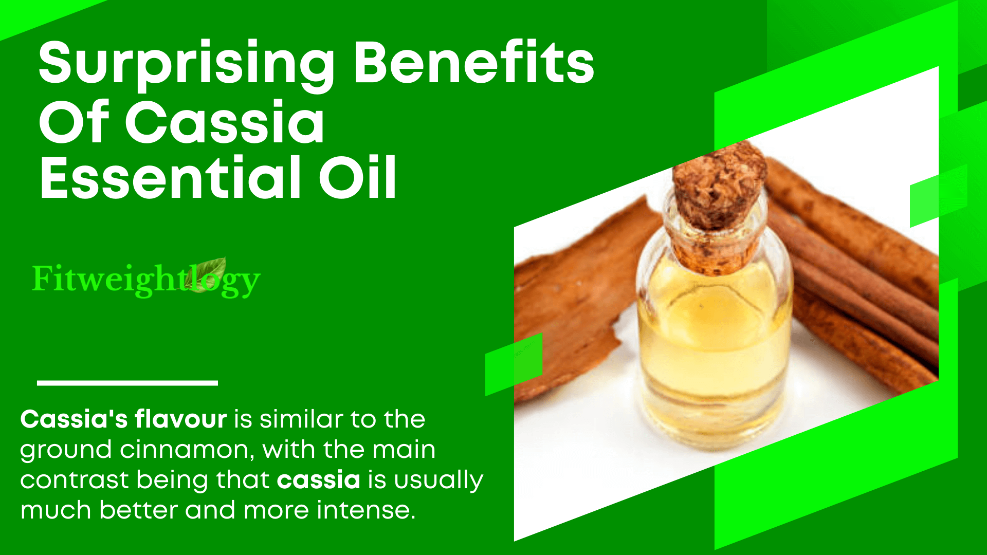 Surprising Benefits Of Cassia Essential Oil