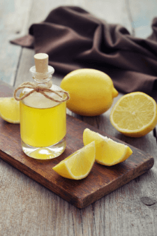Lemon essential oil to re-stimulate