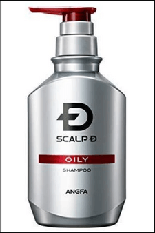 Angfa Scalp D Medicinal Shampoo For Men Oily Skin Set