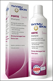 THYMUSKIN Forte Shampoo Therapy For Very Strong Thinning & Hair Loss to Nourishing, Reinforcement, & Strengthening Hair.